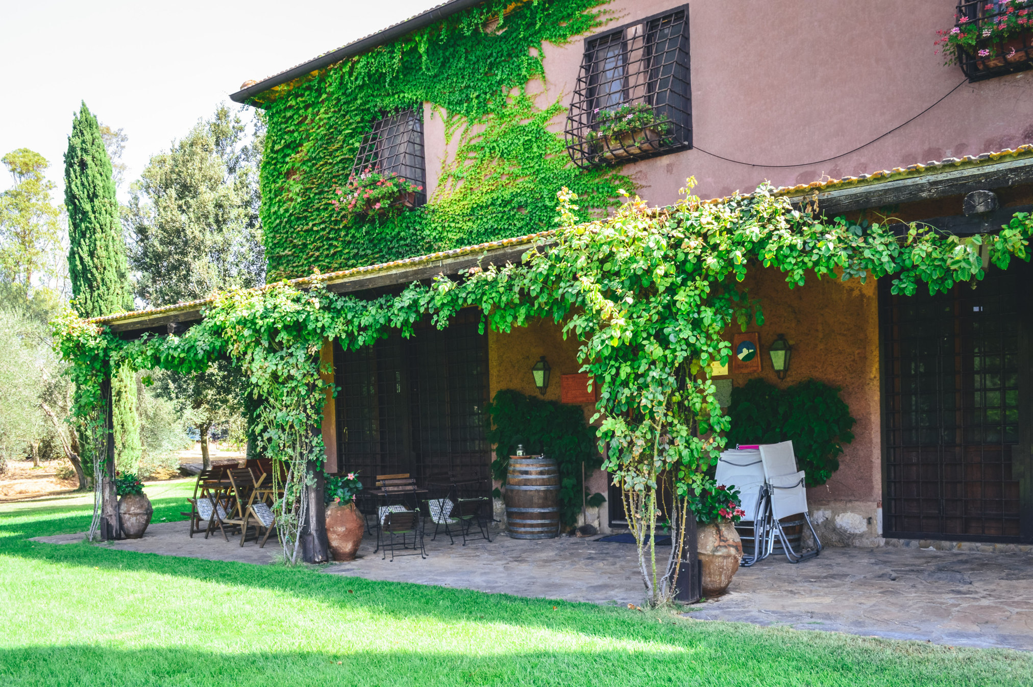Facciata del Podere